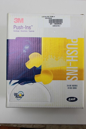 3M Push Ins, 200 pair Corded